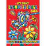 My First Learning To Colour Book