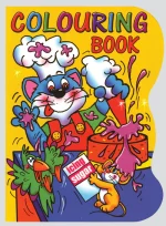 Shaped Colouring Book