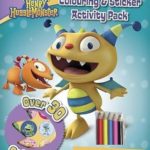Disney Junior Henry Hugglemonster Colouring and Sticker Activity Fun Pack