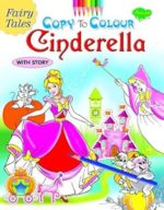 Fairy Tales Copy to Colour Cinderella