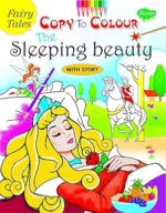 fairy tales copy to colour the sleeping beauty