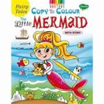 Fairy Tales Copy to Colour the Little Mermaid