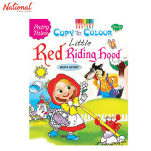 Fairy Tales Copy Colour Little Red Riding Hood