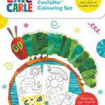 VERY HUNGRY CATERPILLAR COLOURING SET